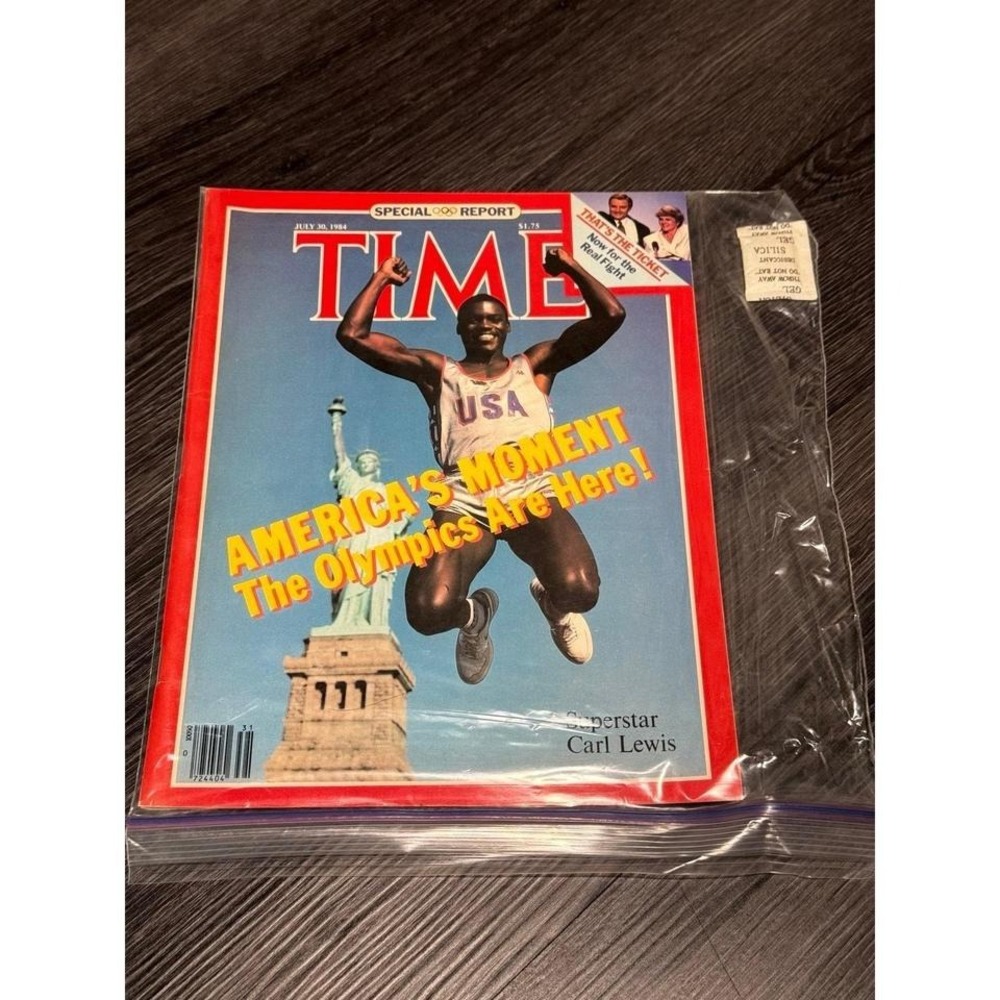 1984 Olympic Time Magazine